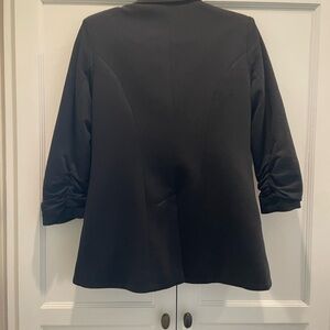 Black office casual blazer